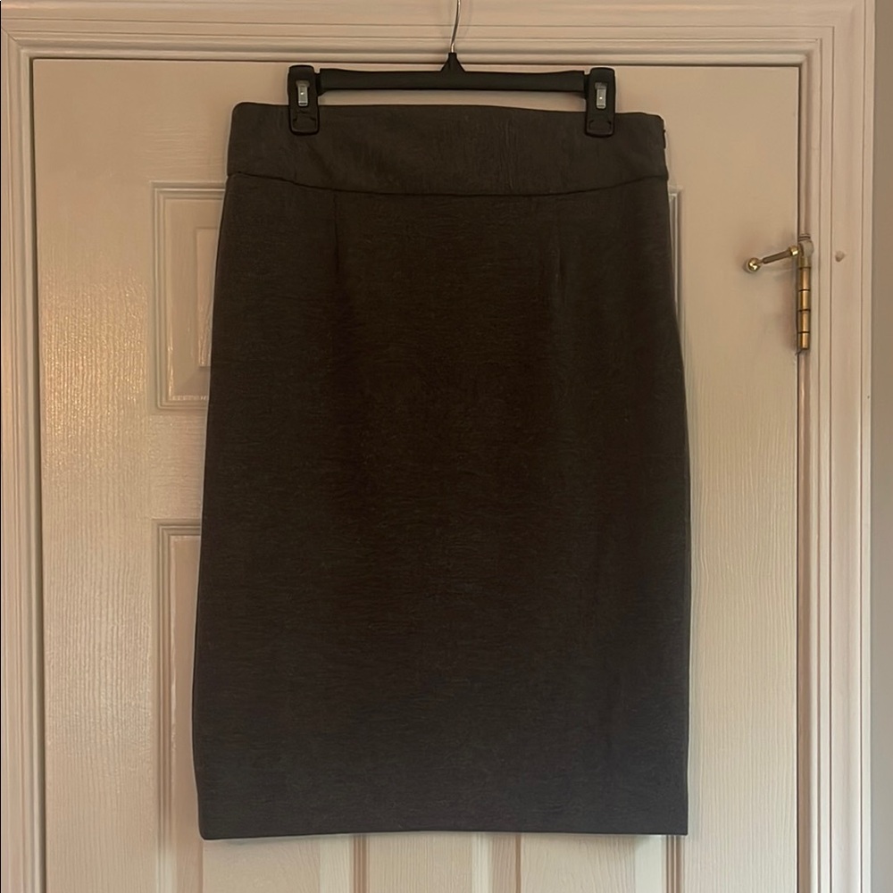 Grace Elements Classic Gray Women's Pencil Skirt Size 10